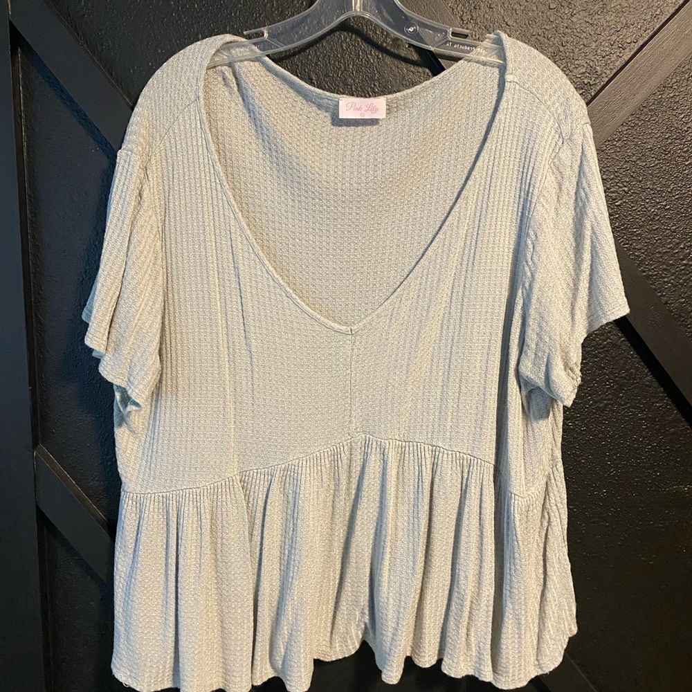 Womens pink Lilly sage blouse